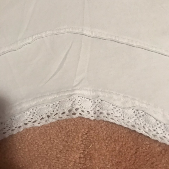 Color Me Cotton white top (made in USA ) - Picture 5 of 16